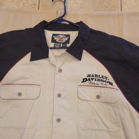 🔘✴️EUC~ HARLEY-DAVIDSON SHIRT - Picture 2 of 9